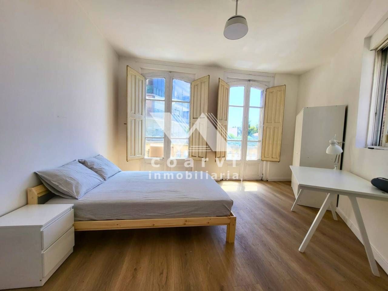 Bedroom of Flat to rent in Ourense Capital   with Furnished and Balcony