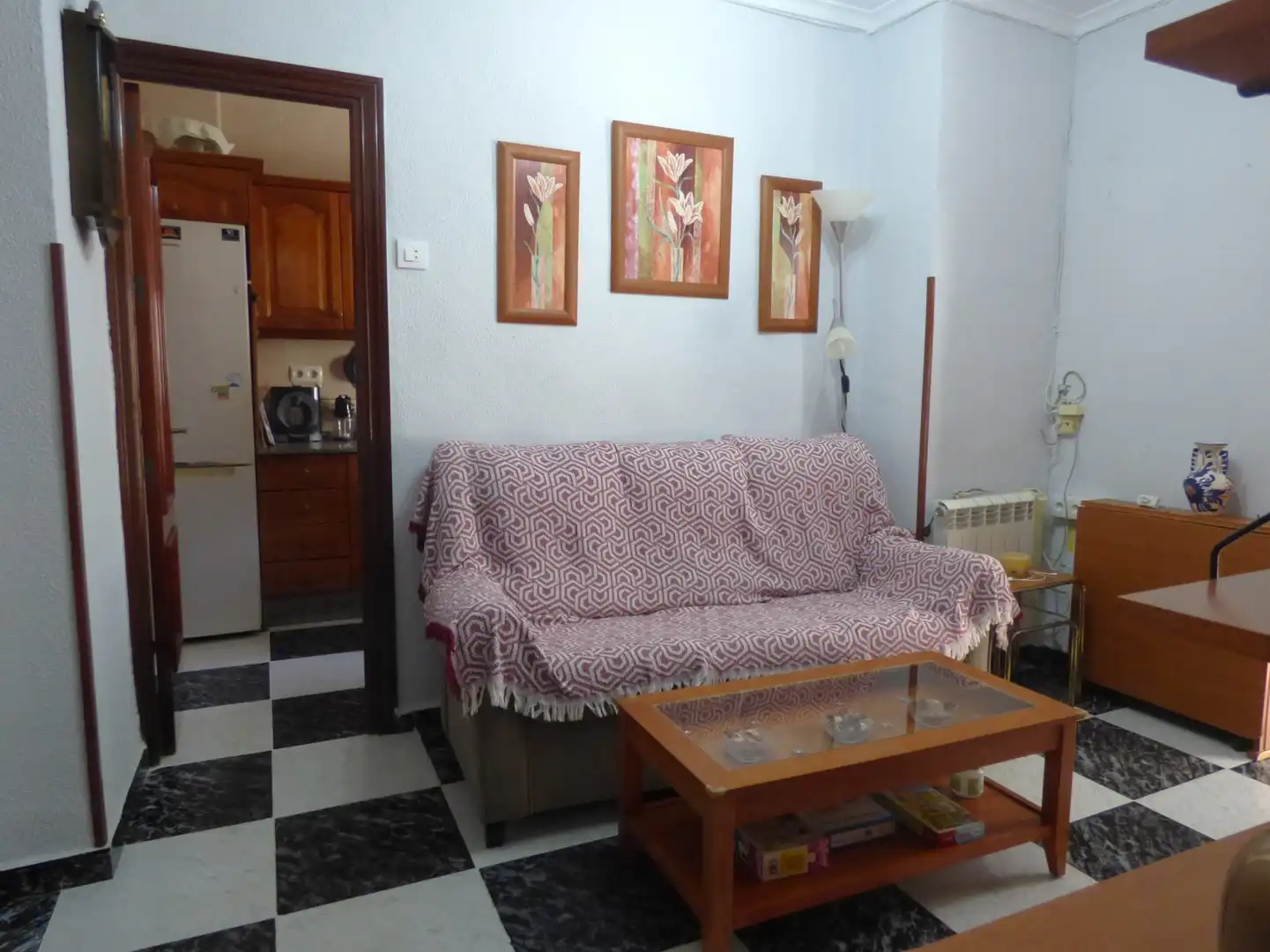 Sala de estar de Piso en venta en Cádiz con Alarma