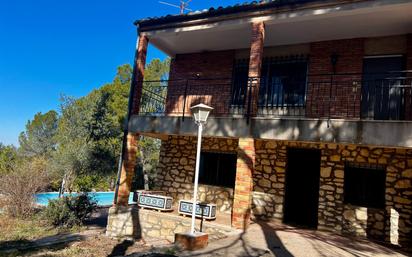 Exterior view of House or chalet for sale in Biar  with Private garden, Storage room and Swimming Pool