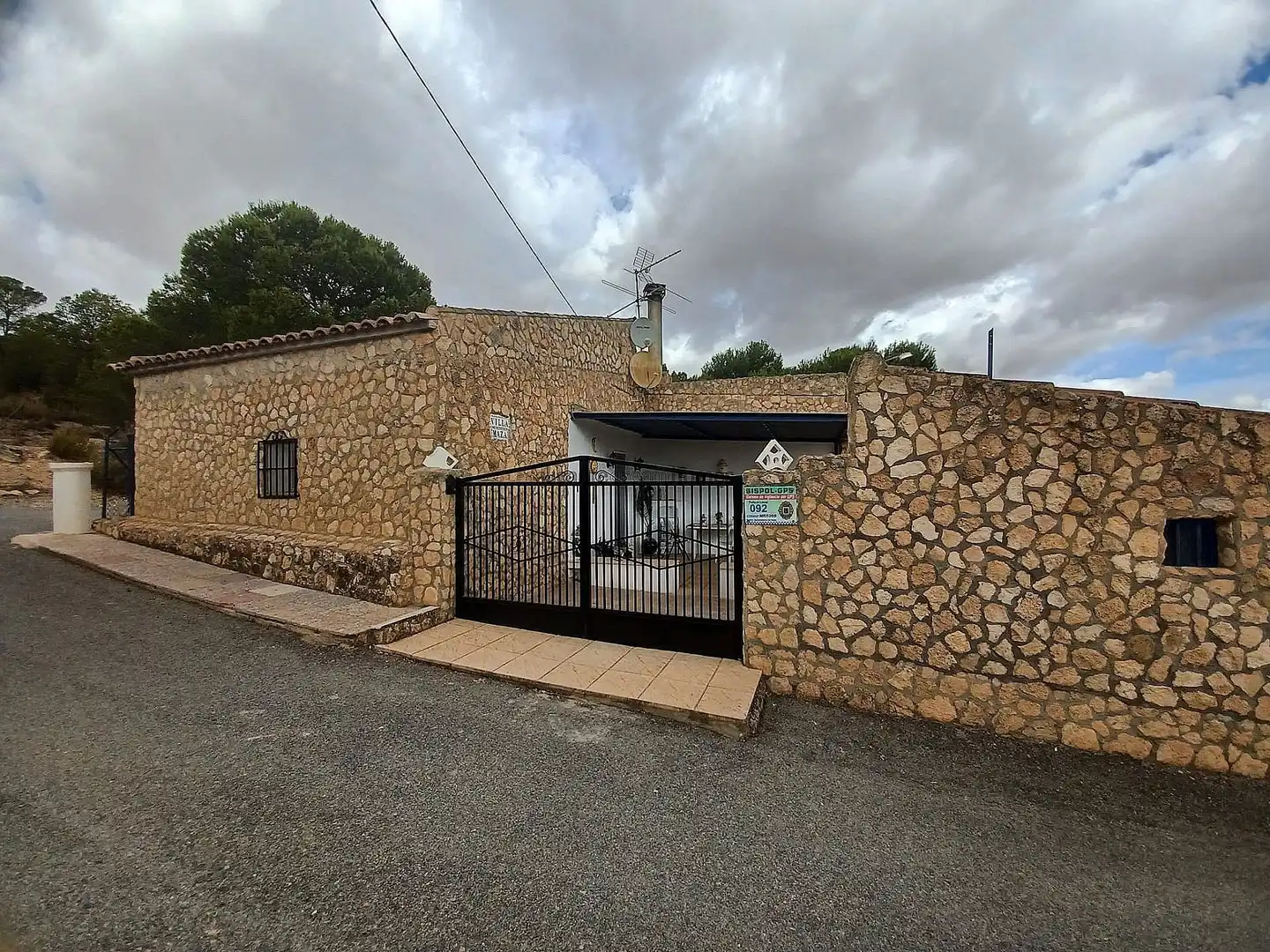Vista exterior de Finca rústica en venda en Yecla