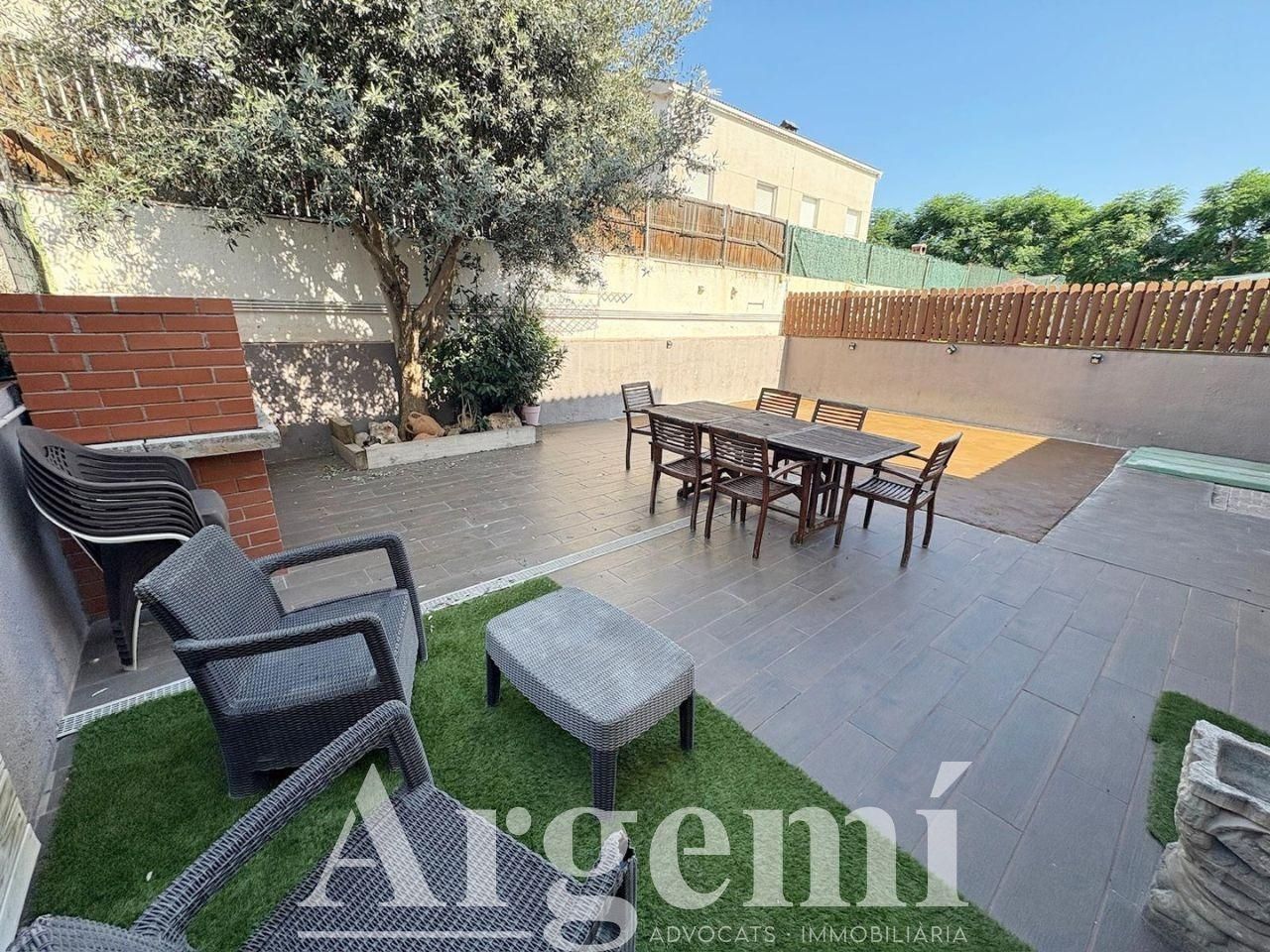 Terrace of Single-family semi-detached for sale in Palau-solità i Plegamans  with Heating, Private garden and Swimming Pool
