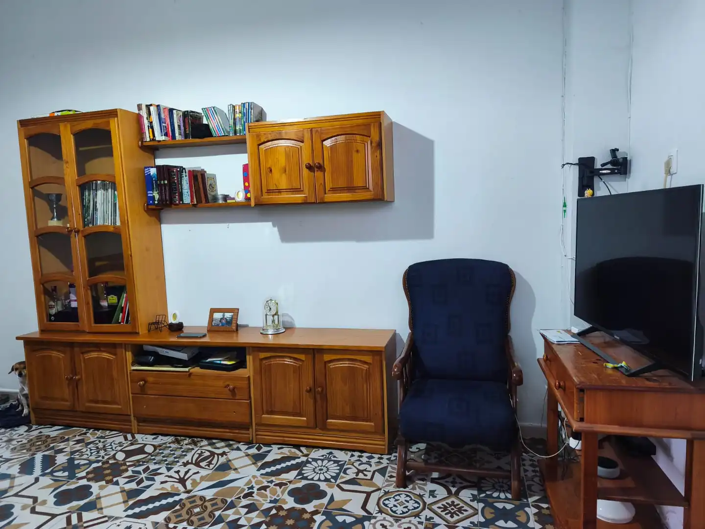 Sala d'estar de Casa o xalet en venda en Cazalla de la Sierra amb Moblat