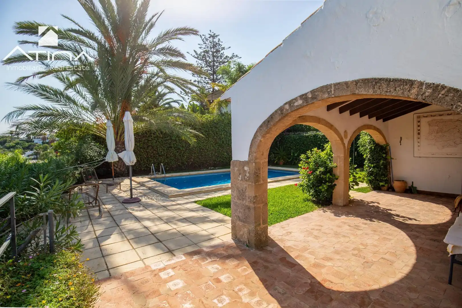 Garden of Houses for sale in Jávea / Xàbia  with Heating, Private garden and Terrace