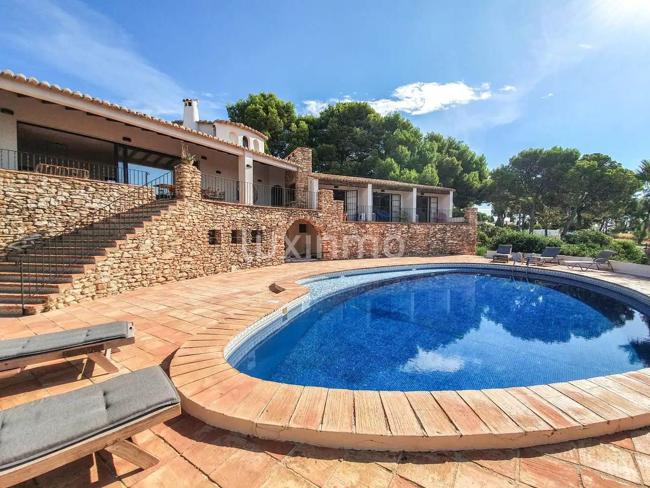 Vista exterior de Casa o chalet en venta en Calpe / Calp con Aire acondicionado, Calefacción y Jardín privado