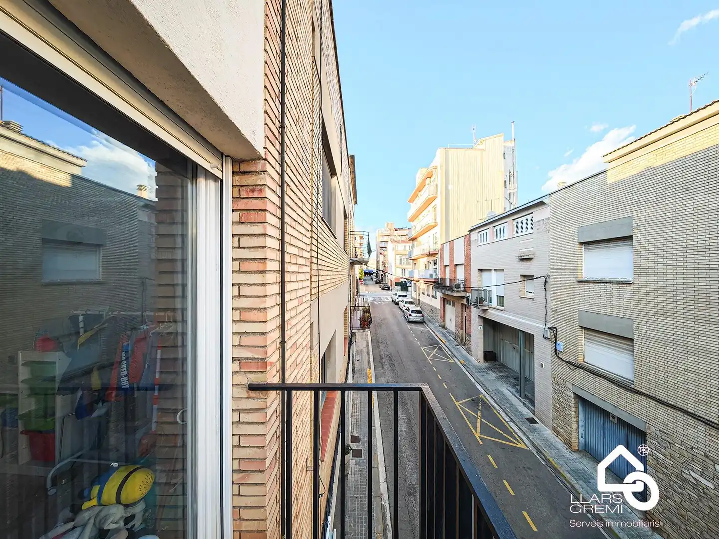 Vista exterior de Piso en venta en Igualada con Calefacción, Terraza y Trastero