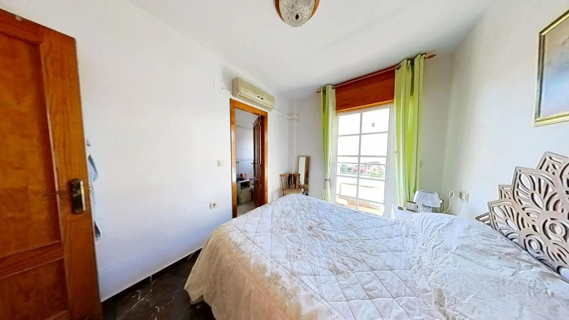Schlafzimmer von Wohnungen zum Verkauf in Gualchos mit Klimaanlage, Terrasse und Abstellraum