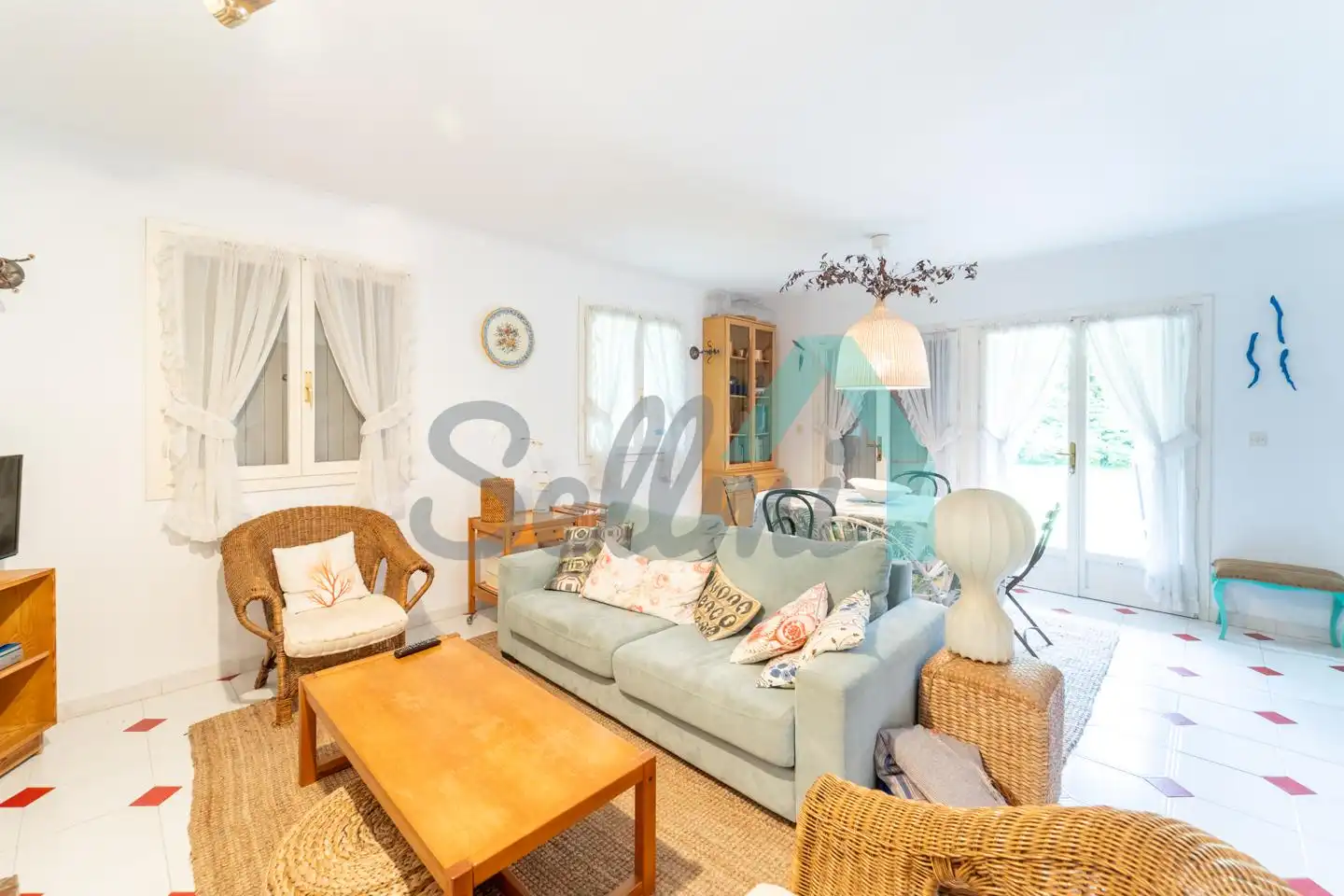 Sala de estar de Casa o chalet de alquiler en Ribadesella con Jardín privado, Parquet y Terraza