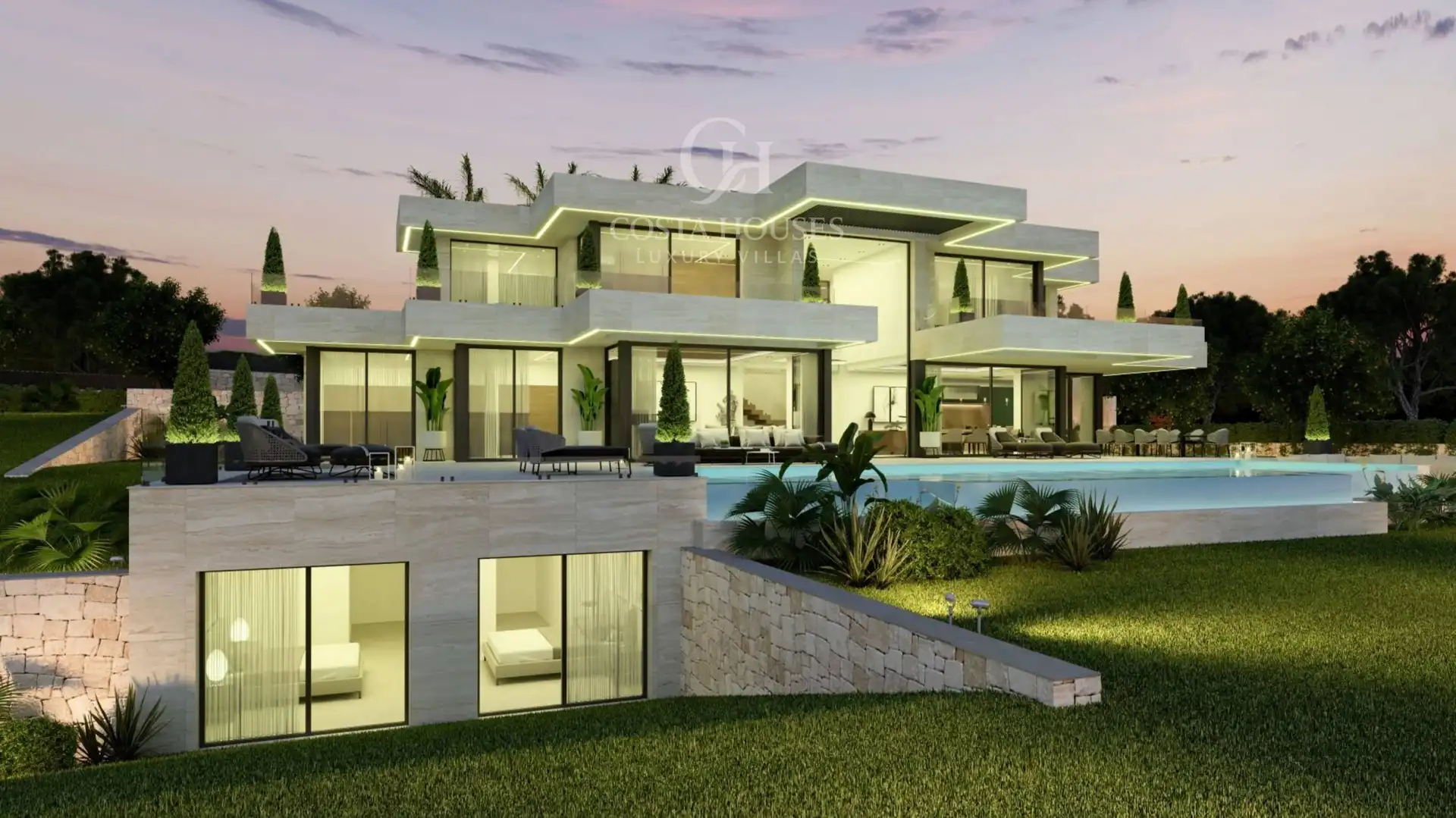Vista exterior de Casa o chalet en venta en Jávea / Xàbia con Aire acondicionado, Jardín privado y Terraza