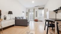 Living room of Flat for sale in  Barcelona Capital  with Air Conditioner, Terrace and Balcony