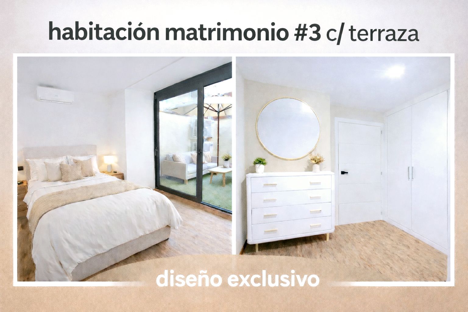 Dormitori de Dúplex en venda en  Barcelona Capital amb Aire condicionat, Calefacció i Jardí privat