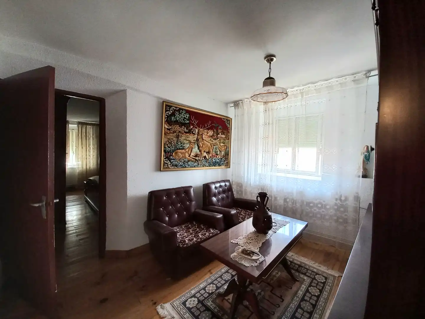 Living room of Detached homes for sale in Madrigalejo del Monte  with Heating and Storage room