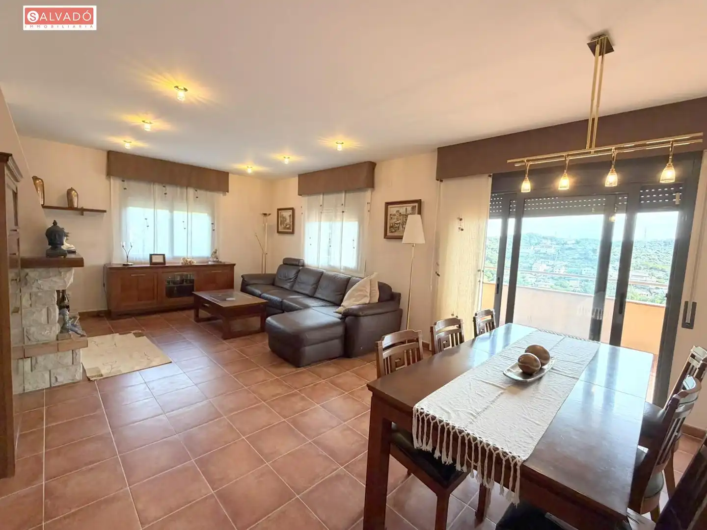 Sala de estar de Casa o chalet en venta en Costa Cunit - Els Jardins - Els Rosers