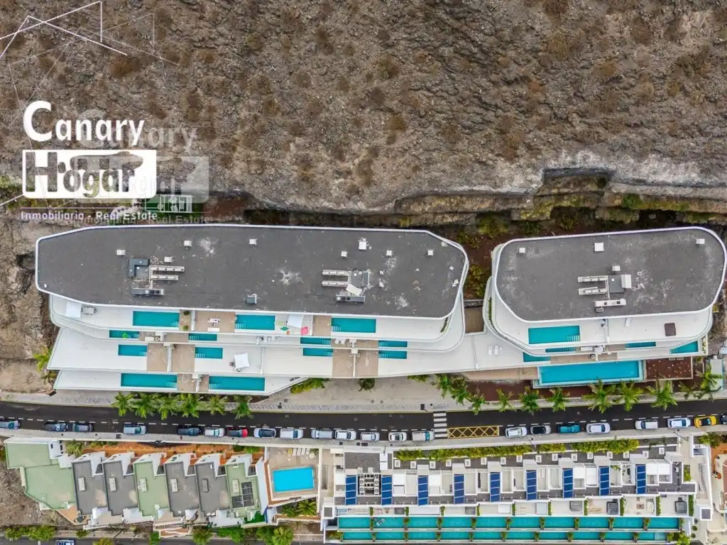 Vista exterior de Ático en venta en Santiago del Teide con Jardín privado y Piscina