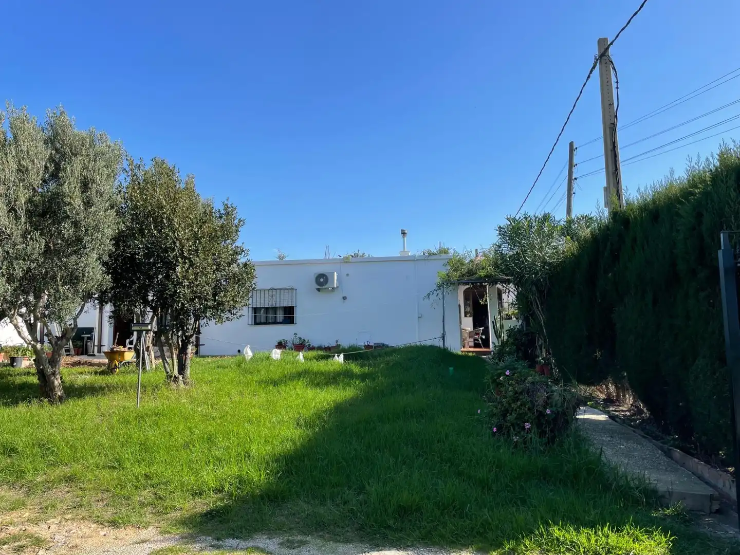 Jardí de Finca rústica en venda en Tarifa amb Aire condicionat, Calefacció i Jardí privat