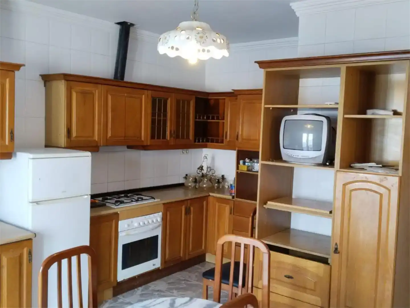 Küche von Wohnung zur Miete in  Palma de Mallorca mit Klimaanlage und Balkon