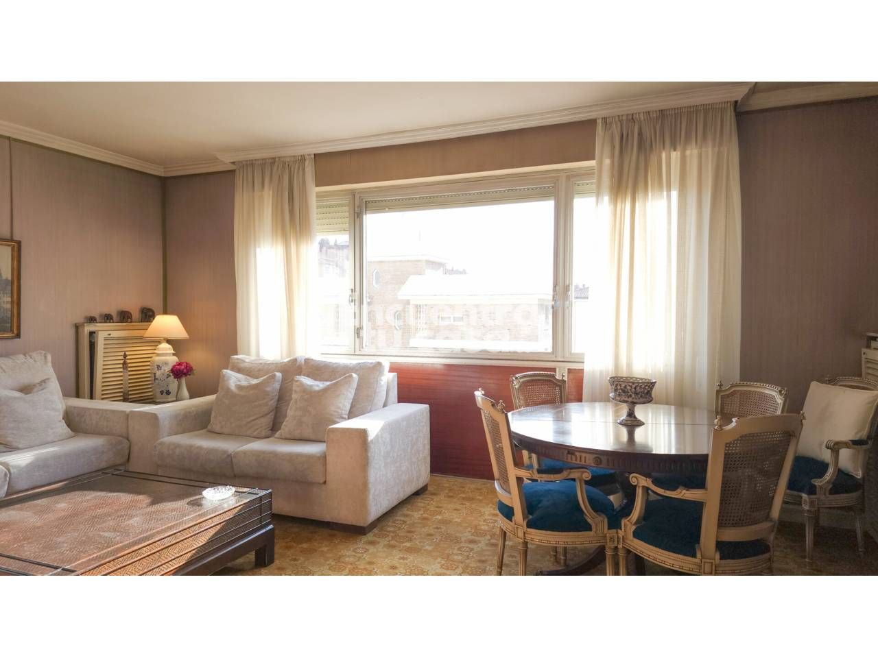 Living room of Flat for sale in  Pamplona / Iruña  with Heating and Parquet flooring