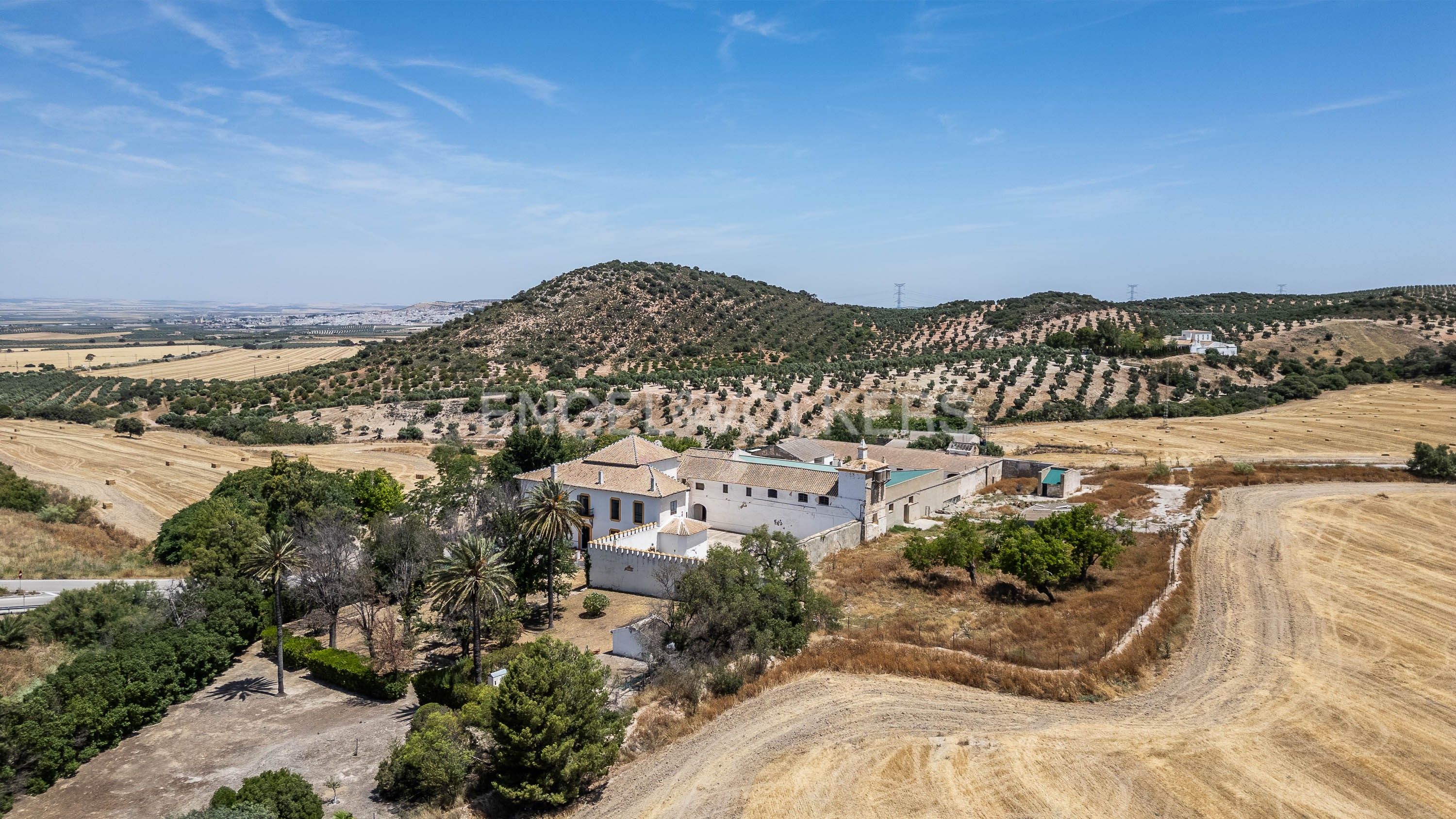 Vista exterior de Casa o xalet en venda en Osuna amb Calefacció, Jardí privat i Terrassa