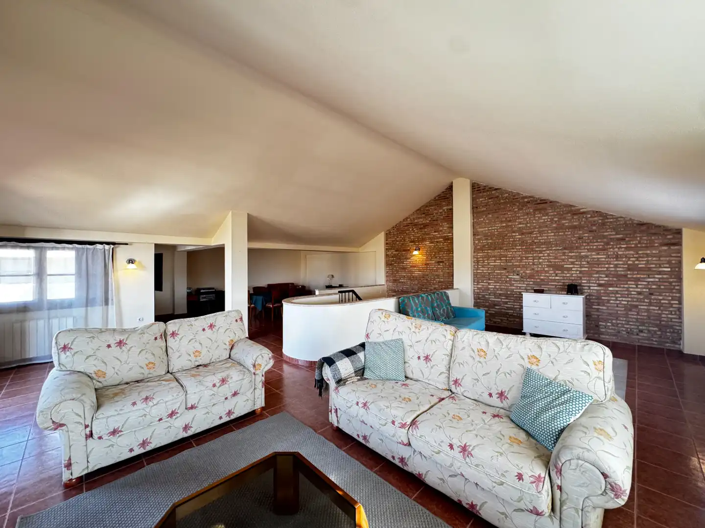 Wohnzimmer von Einfamilien-Reihenhaus zum Verkauf in Canet d'En Berenguer mit Klimaanlage, Heizung und Terrasse
