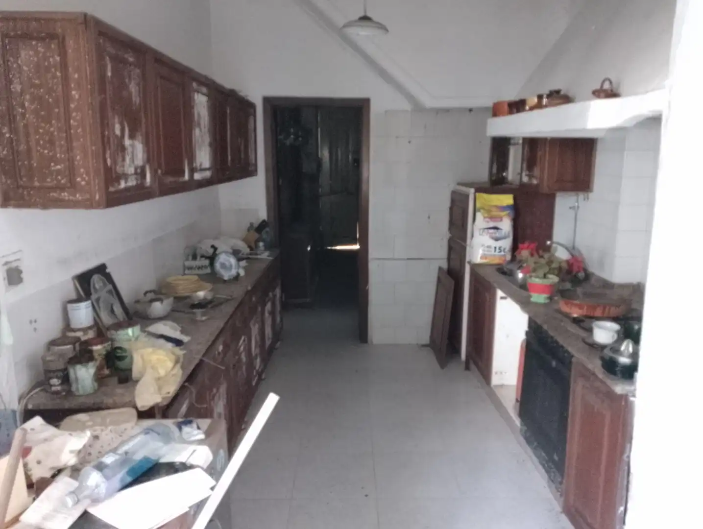Cocina de Casa adosada en venta en Ribeira con Jardín privado, Terraza y Amueblado