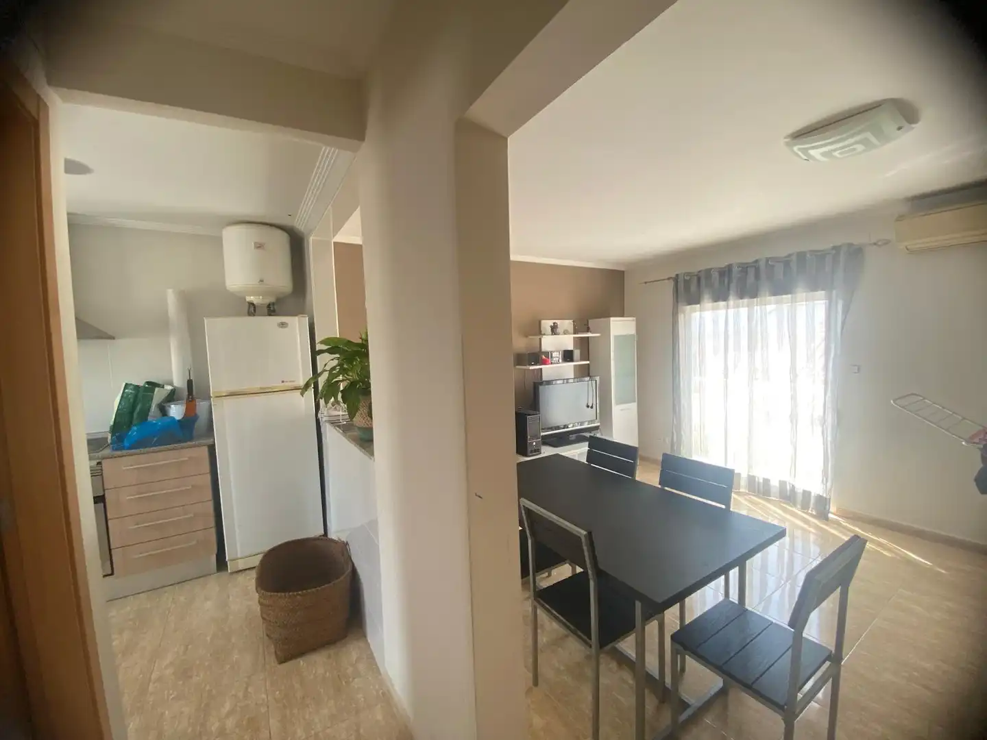 Comedor de Casa adosada en venta en El Real de Gandia con Aire acondicionado, Amueblado y Horno