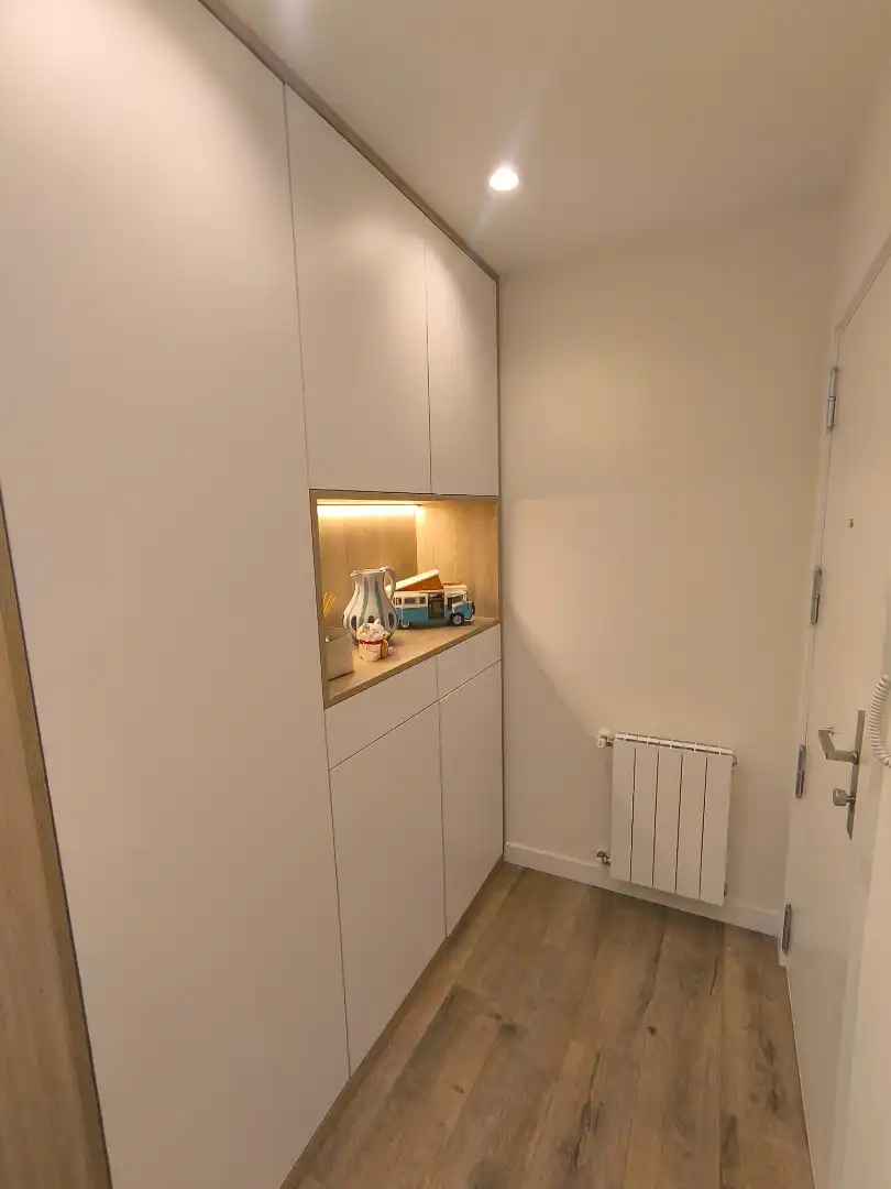 Cocina de Piso en venta en Santurtzi  con Calefacción, Parquet y Amueblado