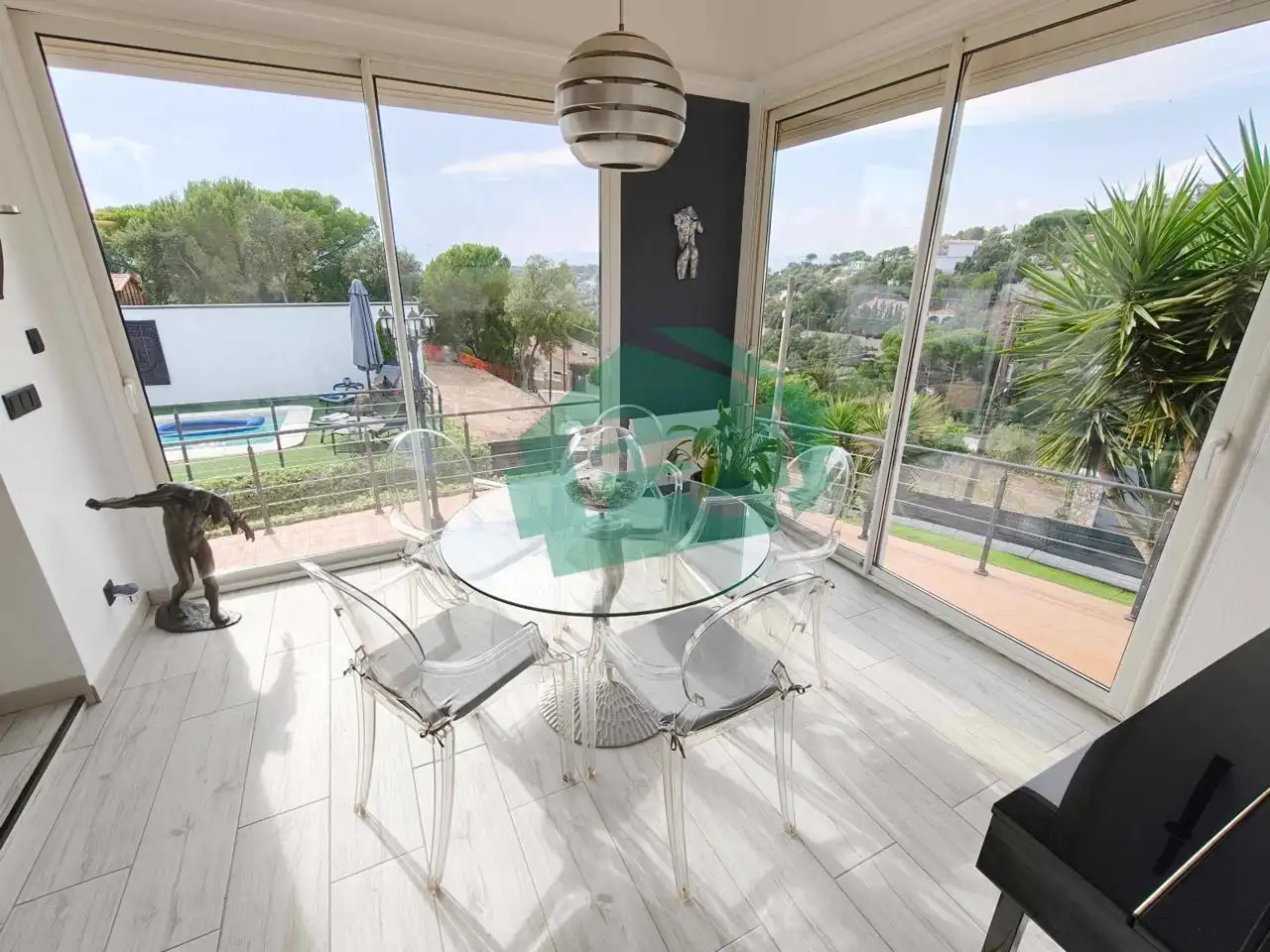 Casa amb piscina en venda a Aiguaviva Parc, imagen 7