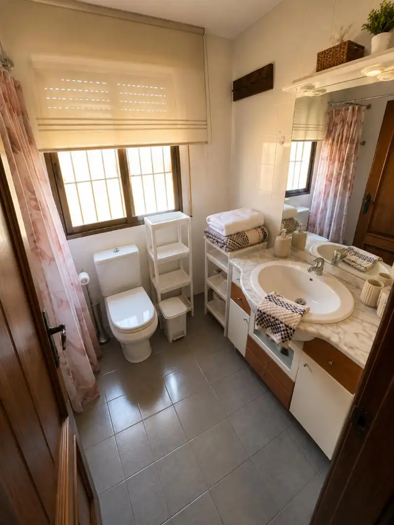 Bathroom of Detached homes for sale in Torrejón de la Calzada  with Air Conditioner, Heating and Private garden