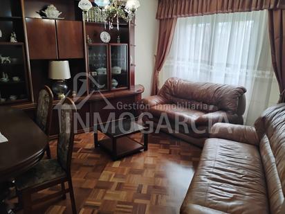 Living room of Flat for sale in Avilés  with Heating, Parquet flooring and Storage room