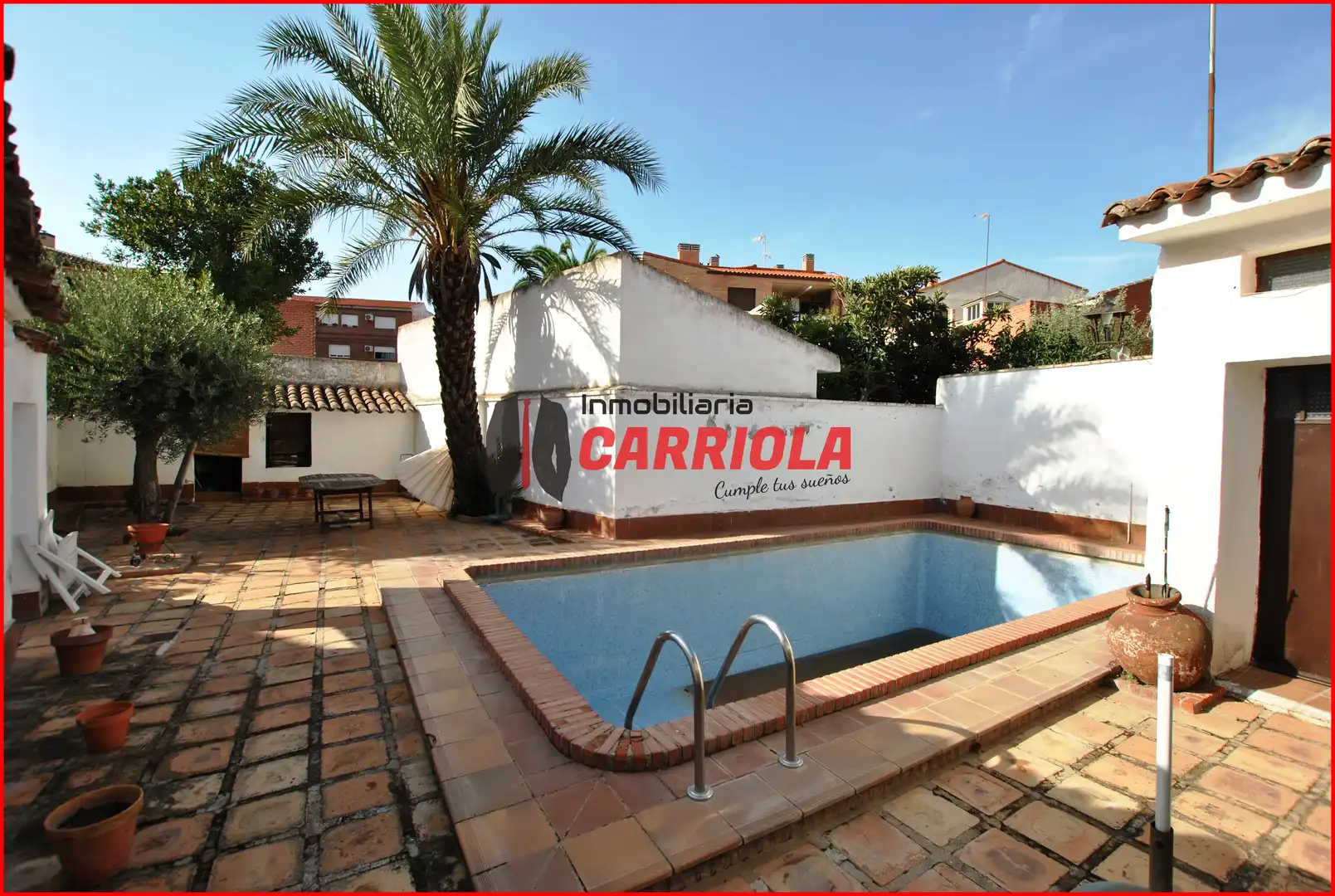 Garden of Detached homes for sale in Fuensalida  with Swimming Pool