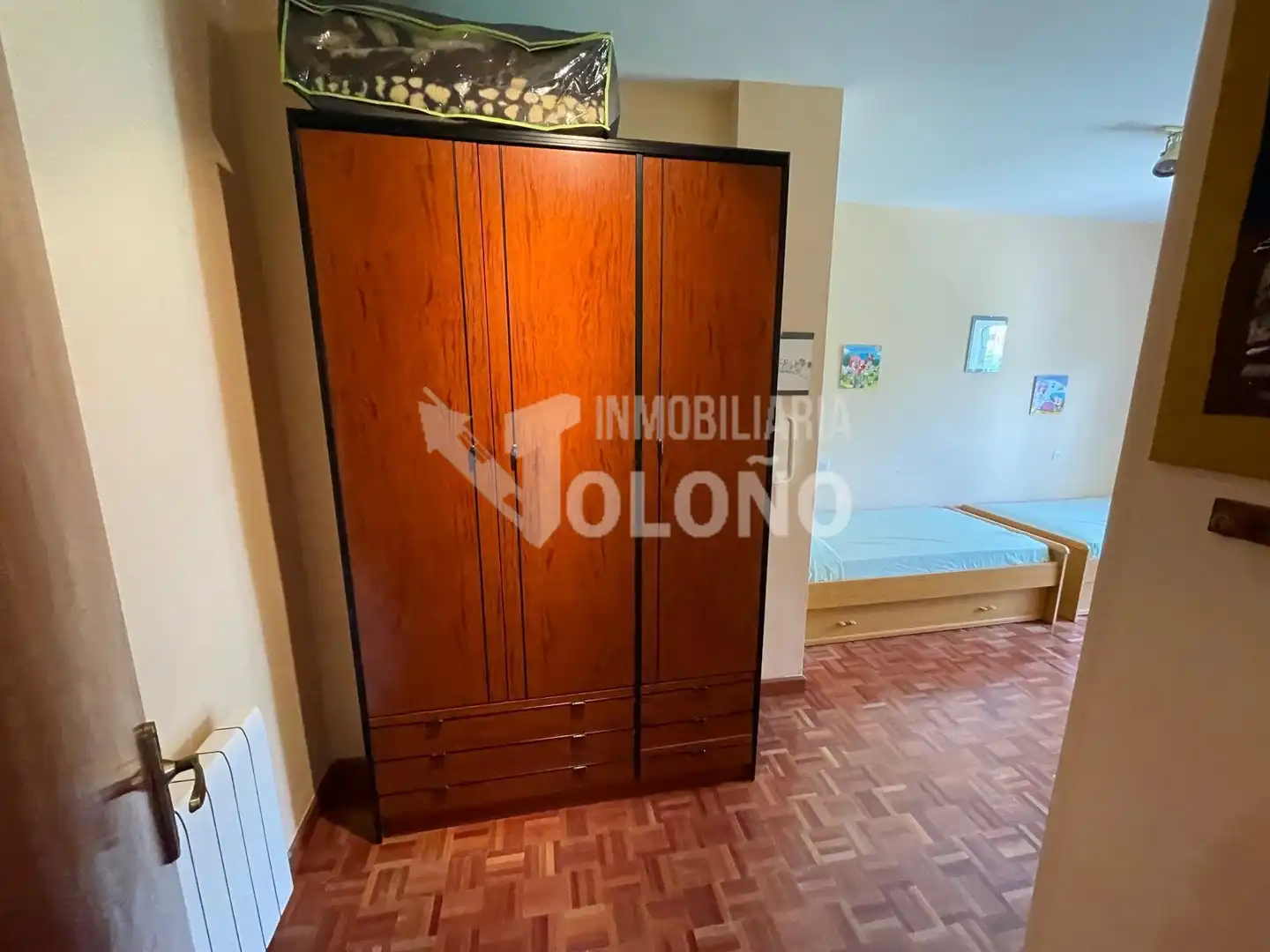 Schlafzimmer von Maisonette zum Verkauf in Labastida / Bastida mit Klimaanlage, Heizung und Parkett