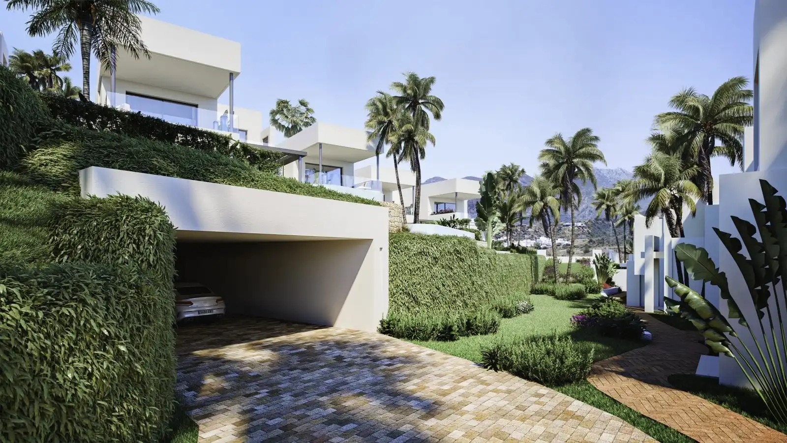 Jardín de Casa o chalet en venta en Marbella con Aire acondicionado, Jardín privado y Terraza