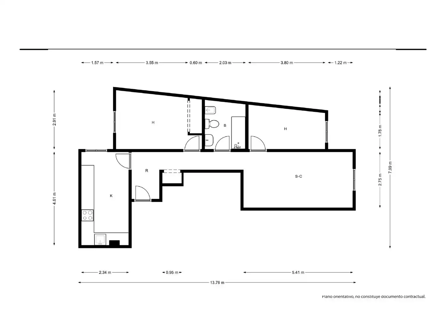 Flat for sale in Murcia