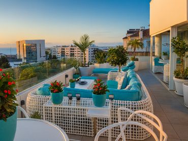 Penthouse mit Pool zum Verkauf in Estepona Pueblo