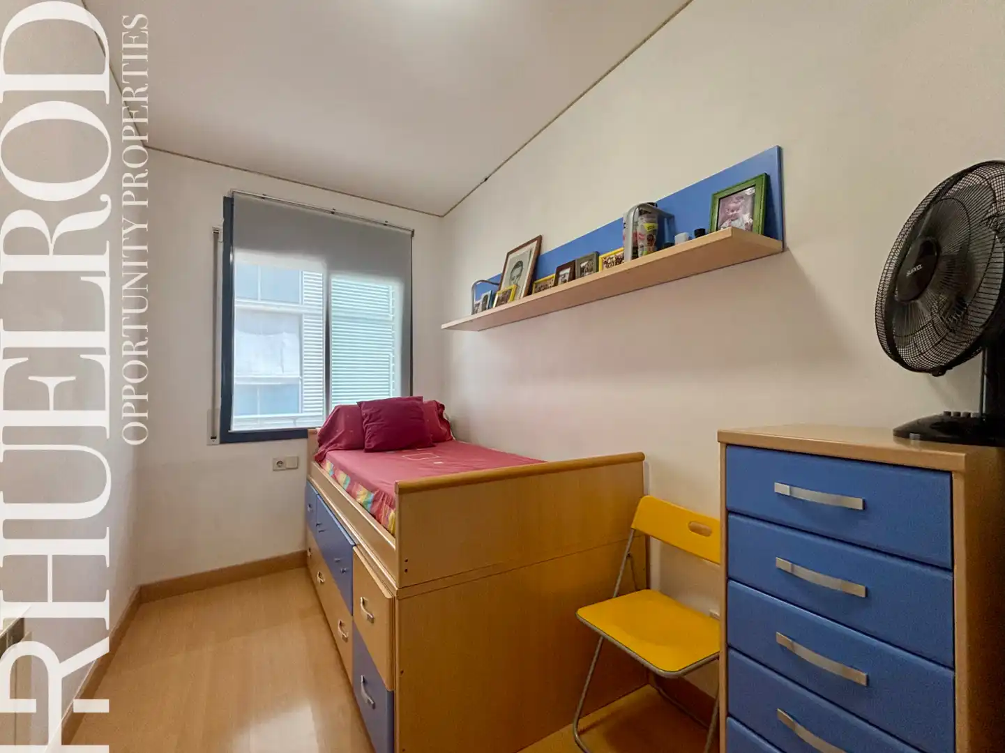 Schlafzimmer von Wohnung zum Verkauf in Badalona mit Klimaanlage, Heizung und Parkett