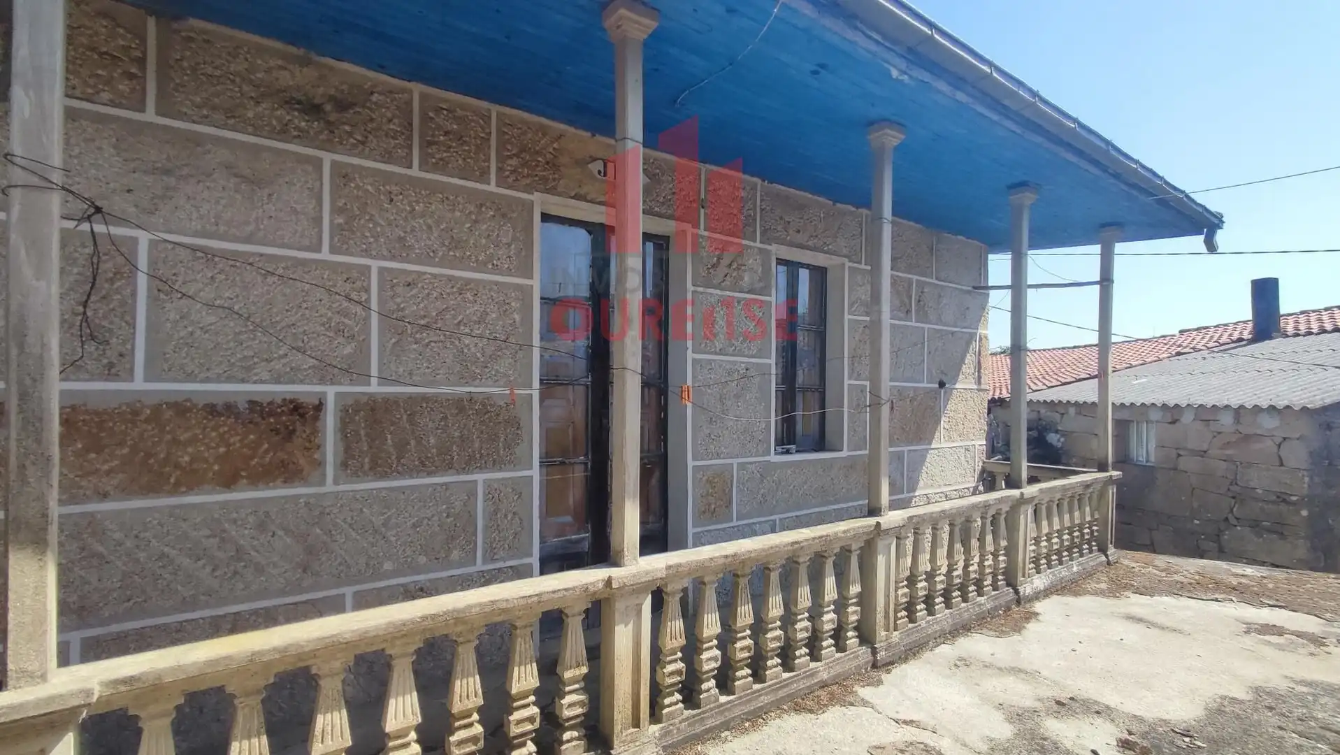 Vista exterior de Casa o xalet en venda en Paderne de Allariz amb Jardí privat i Balcó