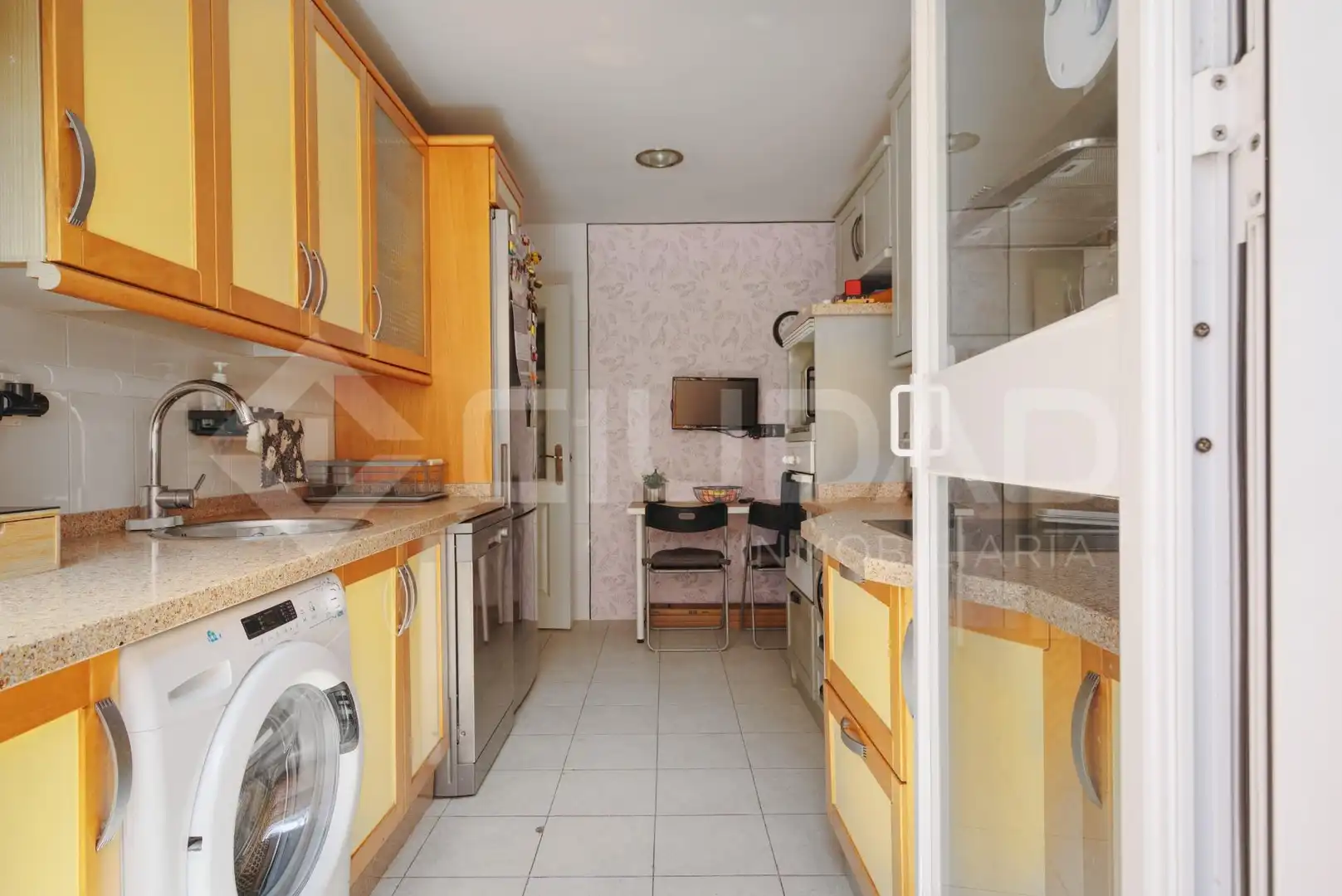 Kitchen of Houses for sale in San Juan de Aznalfarache  with Air Conditioner, Private garden and Community pool