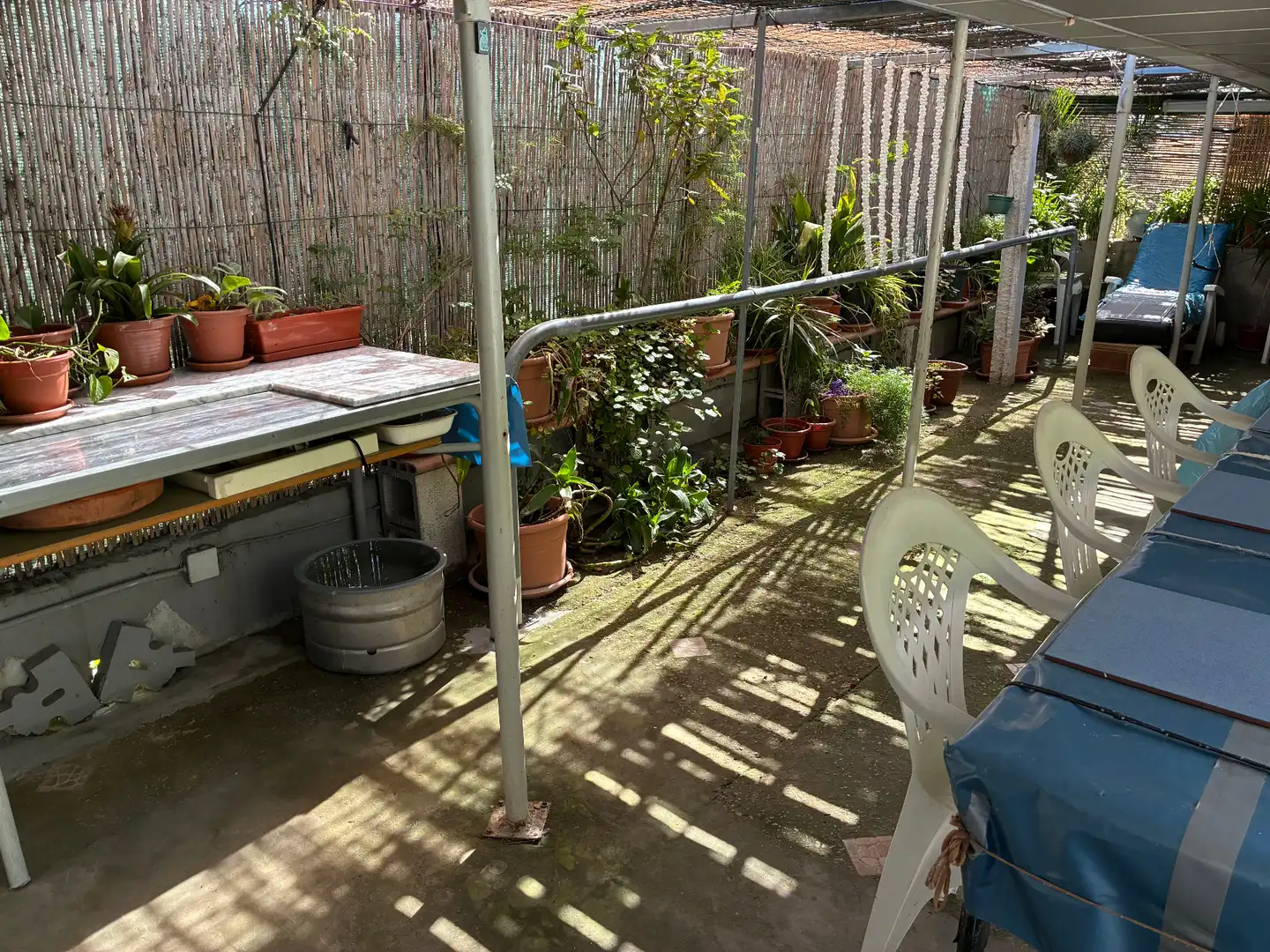 Terraza de Casa o chalet en venta en Los Barrios con Aire acondicionado, Jardín privado y Terraza