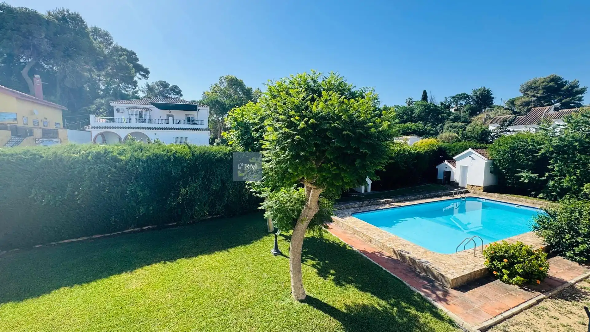 Garden of Houses for sale in Sanlúcar de Barrameda  with Private garden, Terrace and Swimming Pool