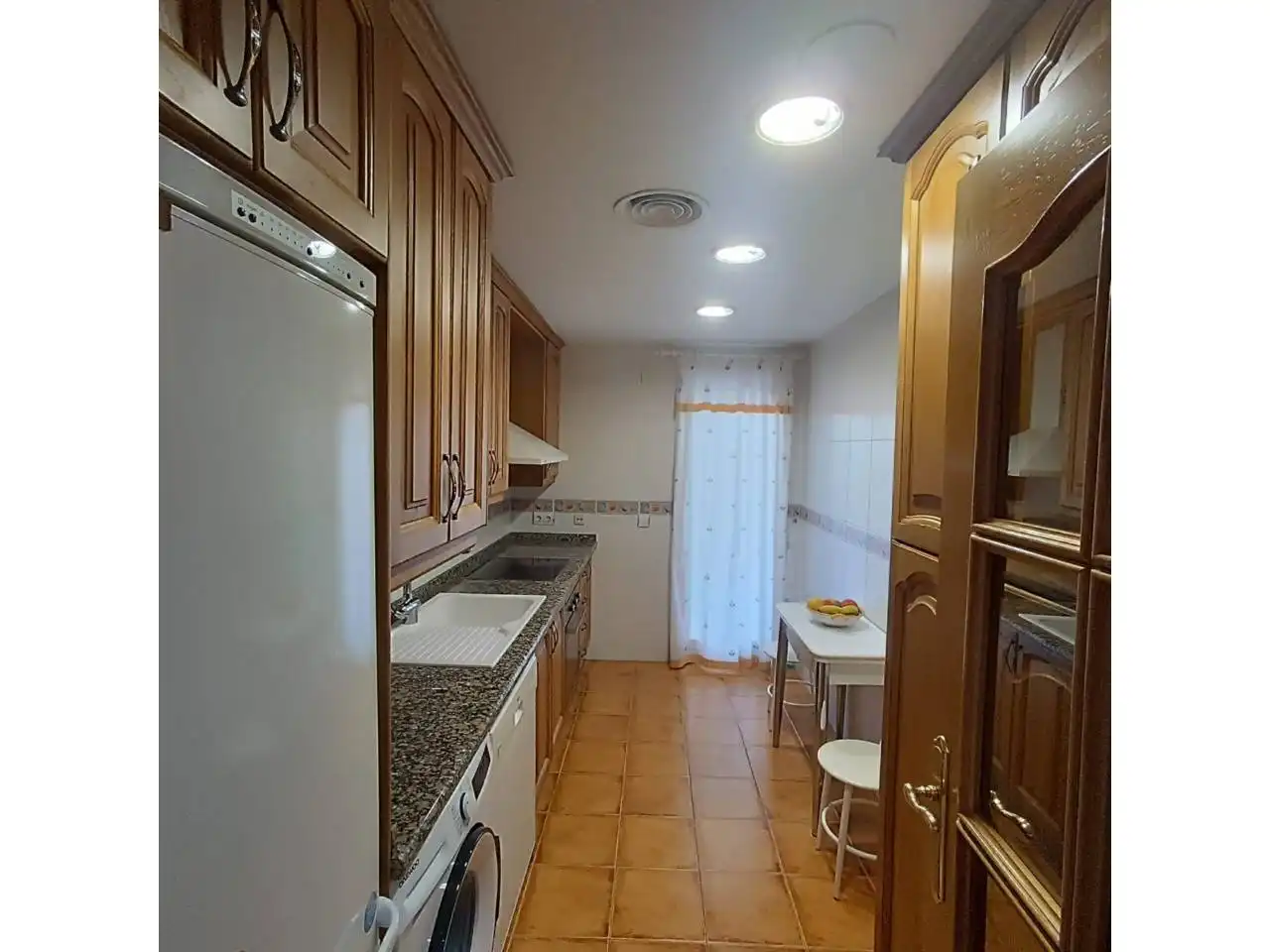 Kitchen of Apartments for rent in Benalmádena  with Terrace, Furnished and Alarm