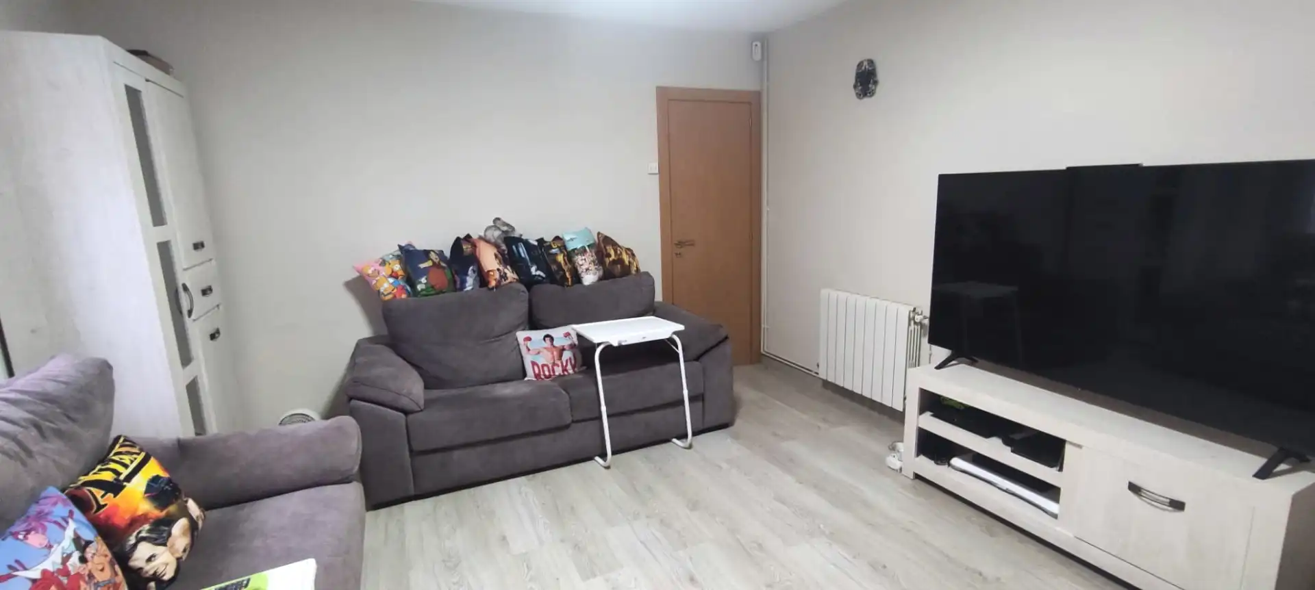 Living room of Detached homes for sale in Olot  with Heating, Parquet flooring and Furnished
