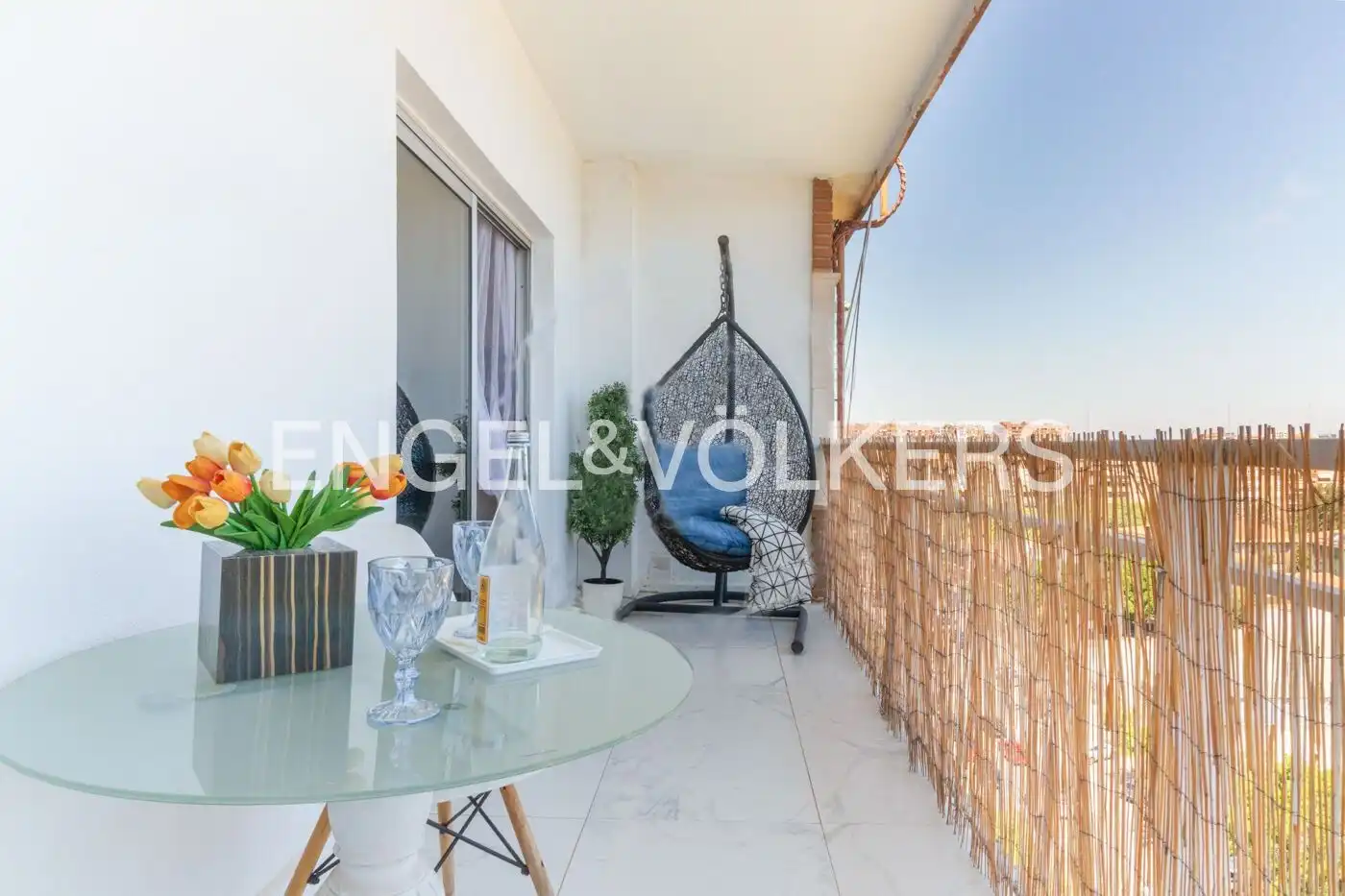 Terrasse von Dachboden zur Miete in Valencia mit Klimaanlage, Heizung und Terrasse