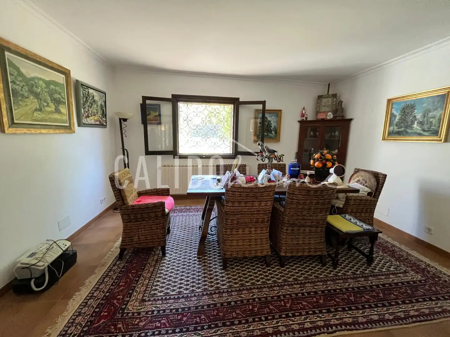 Living room of Country homes for sale in Calvià  with Air Conditioner, Heating and Private garden