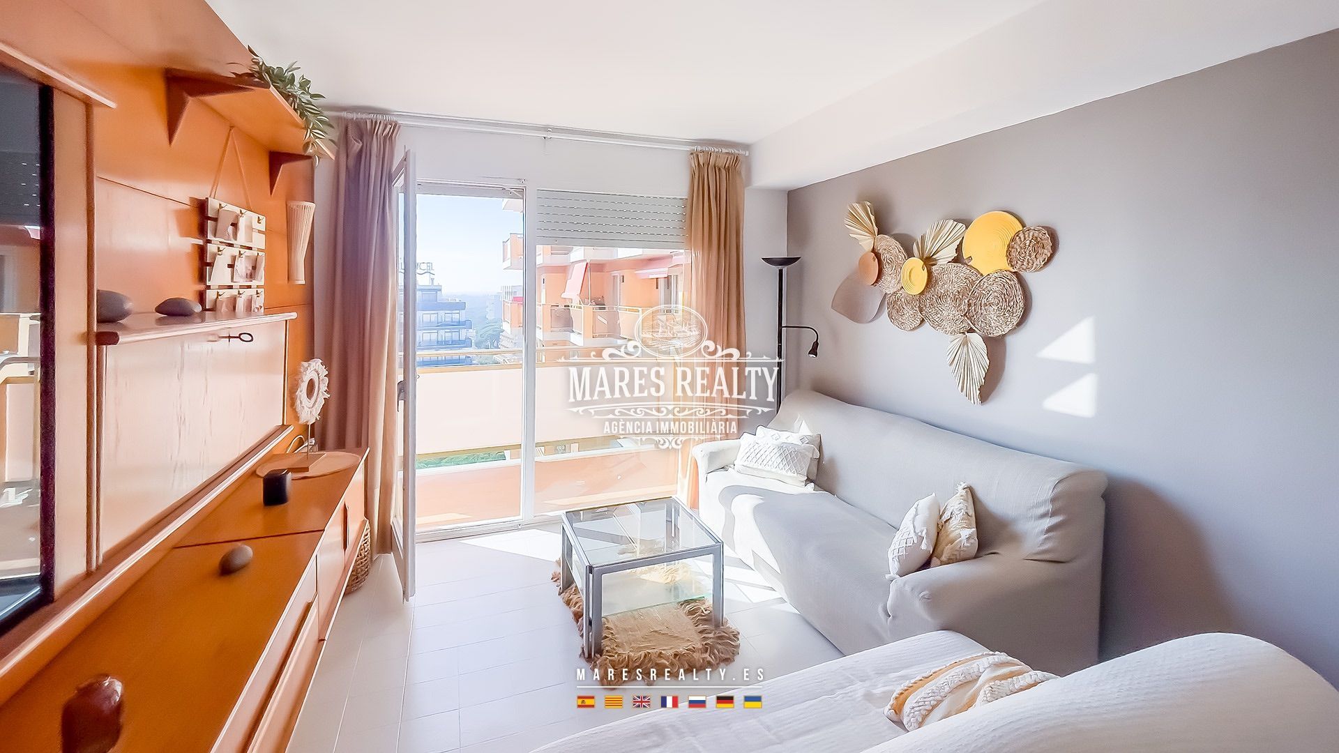 Exterior view of Flat for sale in Blanes  with Heating, Terrace and Furnished