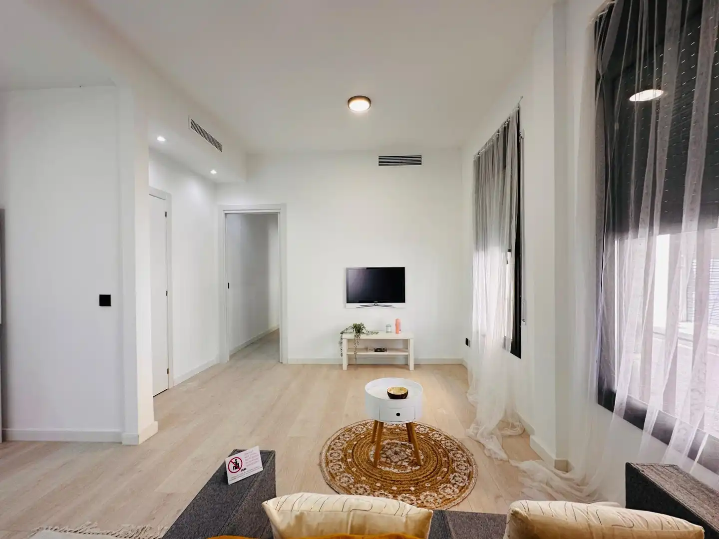 Sala d'estar de Planta baixa en venda en Palamós amb Aire condicionat, Calefacció i Balcó