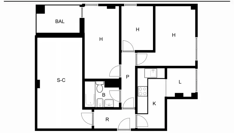 Apartamento en venta en Molina de Segura