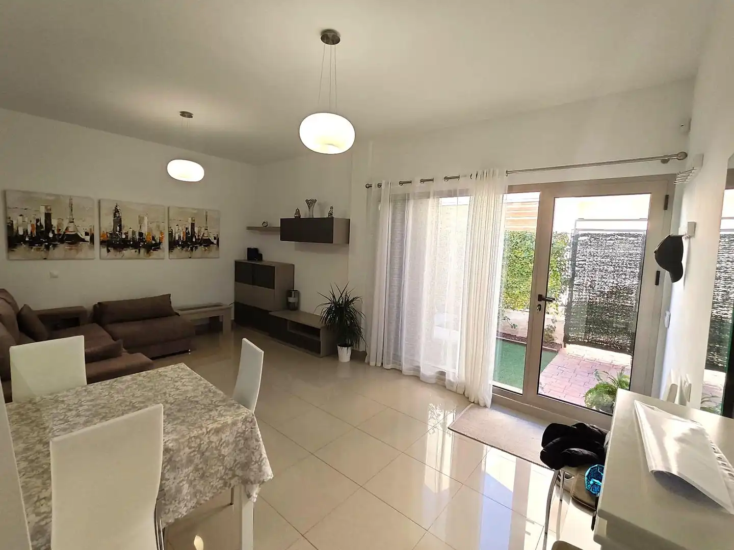 Sala d'estar de Casa o xalet en venda en Orihuela amb Aire condicionat, Terrassa i Traster