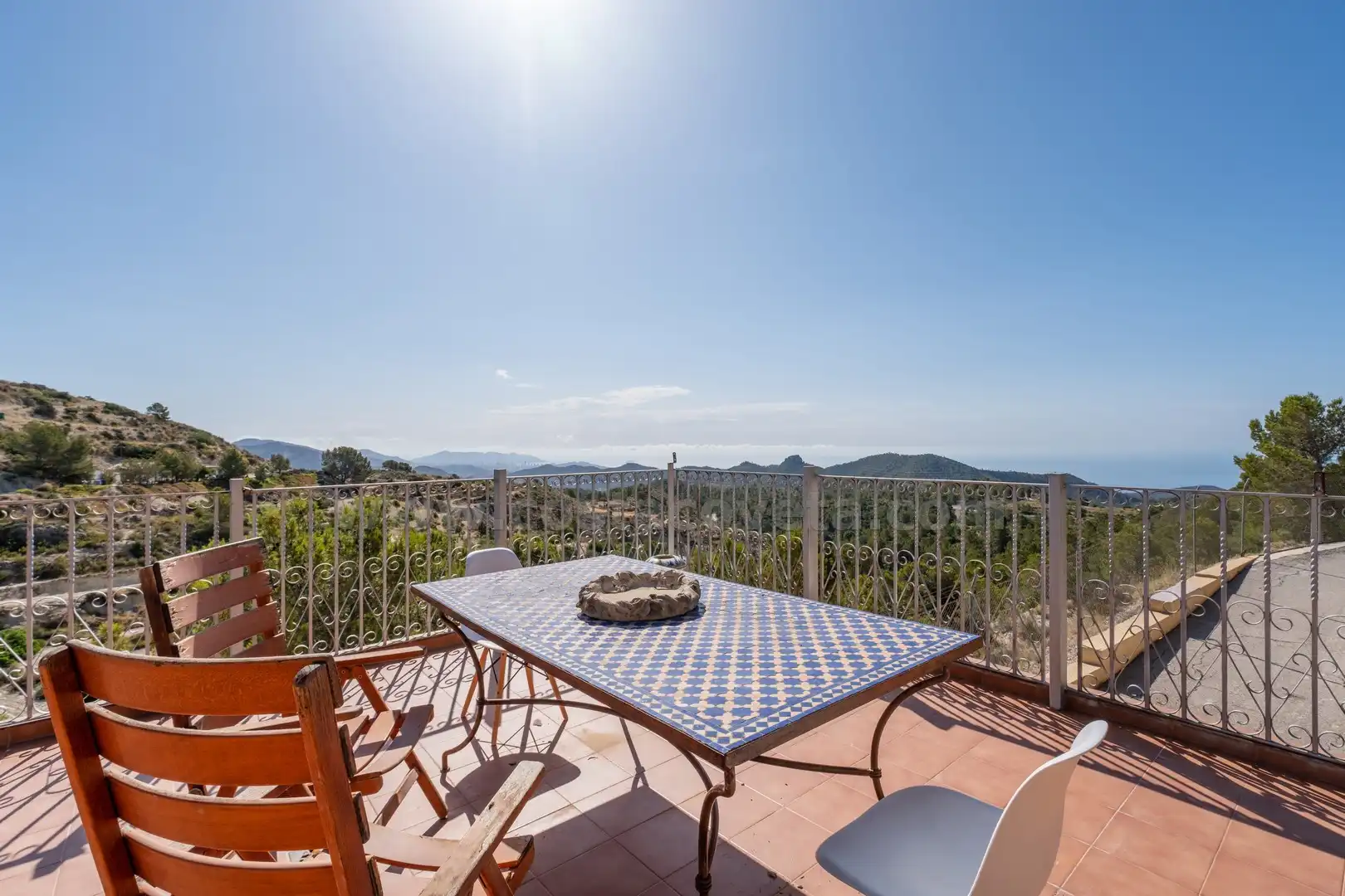 Terraza de Casa o chalet en venta en Relleu con Aire acondicionado, Jardín privado y Terraza