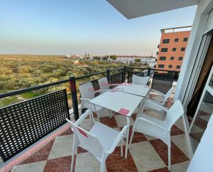 Terrace of Apartment to rent in La Antilla