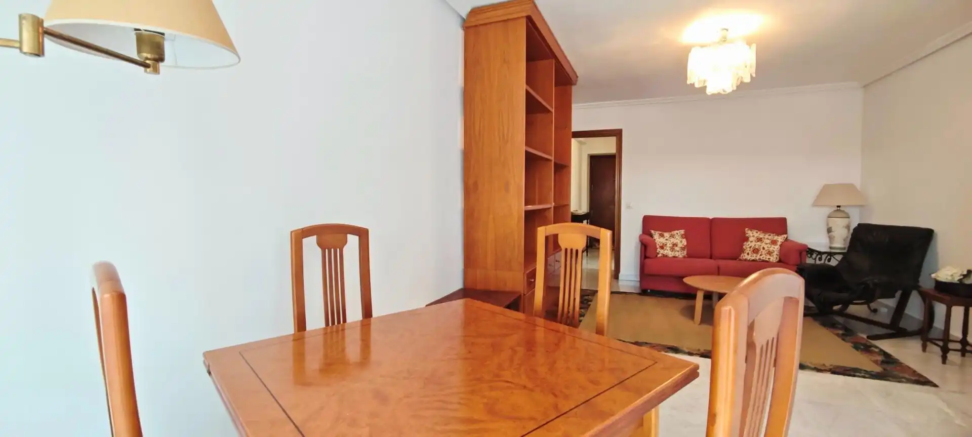 Dining room of Flat for rent in Madrid  with Air Conditioner, Heating and Furnished