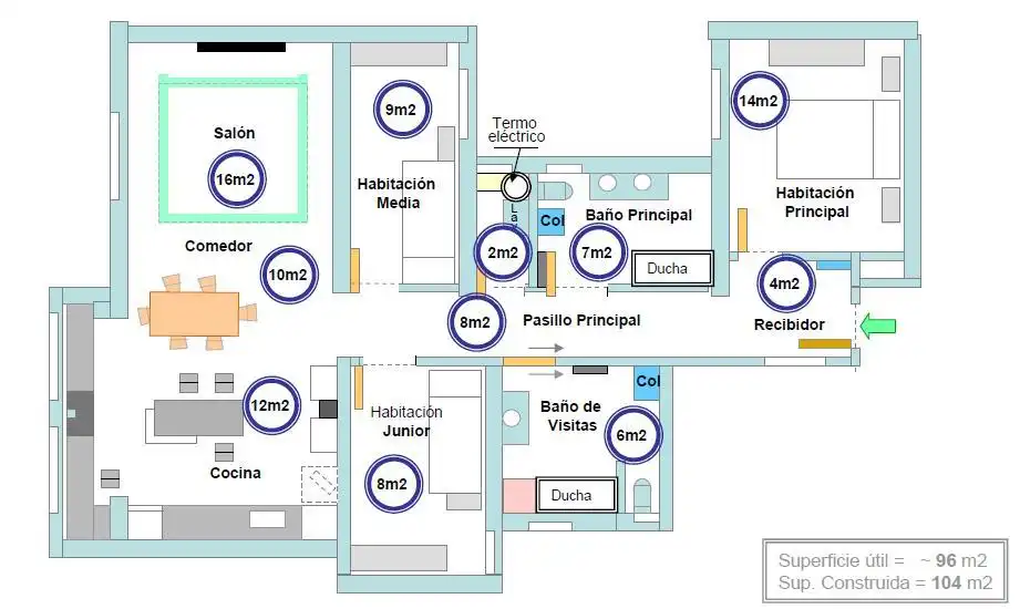 Appartement avec ascenseur à vendre à calle de Mallorca, imagen 34